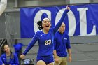 Volleyball vs Emerson  Wheaton College Women's Volleyball vs Emerson College. - Photo by Keith Nordstrom : Wheaton, Volleyball, VB2019